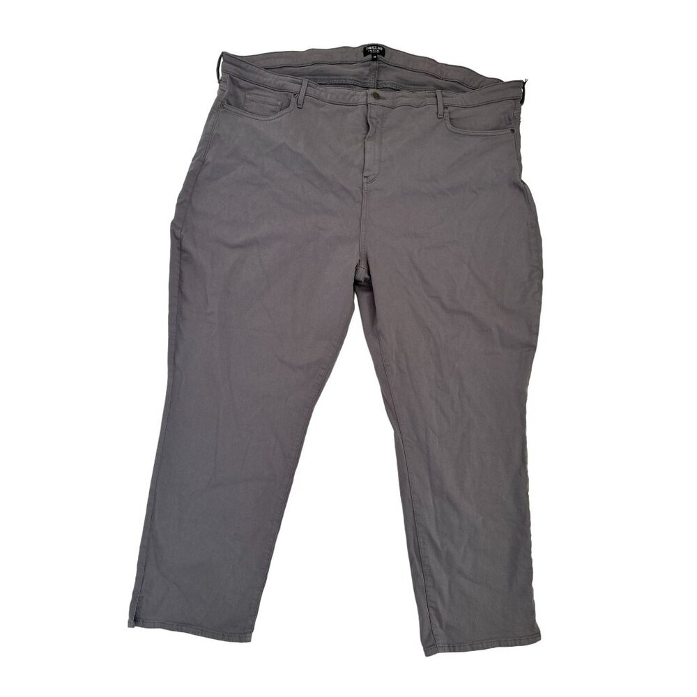 Curves 360 by NYDJ, jeans pants, Gray, Size 28